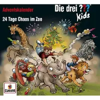 Sonstige Verlage Die drei ??? Kids: Adventskalender - 24 Tage Chaos im Zoo