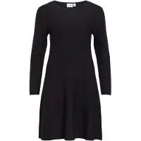 Vila Vivaluni Kurzes Strickkleid