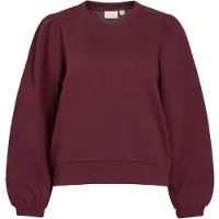 Vila Vevera Rundhals Langärmeliges Sweatshirt