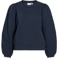 Vila Vevera Rundhals Langärmeliges Sweatshirt