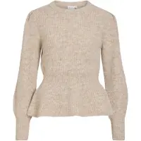 Vila Vigracie Rundhals Strickpullover