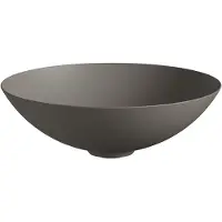 Laufen CHARACTERS Waschtisch-Schale, rund, ohne Hahnloch, ohne Überlauf, 450x450x149mm, H512CA57071121, Farbe: Gravel matt