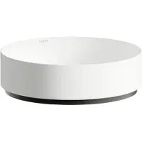 Laufen UNISONO Waschtisch-Schale, rund, ohne Hahnloch, ohne Überlauf, 400x400x116mm, H512UO47571121, Farbe: Weiß matt