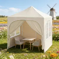 Youjia Gazebo im Freien, Veranstaltungsschutz, Parteizelt, Gazebo für Garten, Patio(nur mit Gazebo)