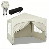 Youjia Dachzelt mit Tragetasche,Außenzelt,Sofortiger Sonnenschutz,Zelte für Parteien(nur mit Zelt), 300 cm, 300 cm, 256 cm