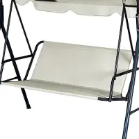 Merkloos Swingbank Ersatzkissen - Wasserdicht und Reißfest für Gartenschaukel 138x50x50cm