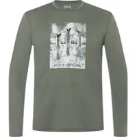 Super.natural M Triple Ski LS eucalyptus/various (18J) L
