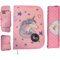 Hash Astra Unicorn Federmäppchen mit zwei Klappen
