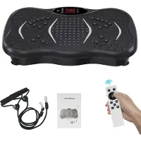 StarTech.com Vibrationsplatte - Trainingsgerät für zu Hause - Display - Fernbedienung - 5 automatische Programme - 99 Geschwindigkeiten - Maximale Belastung 150 kg - Weiß