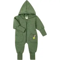 Engel - Baby Kapuzenoverall - Overall Gr 62/68 oliv