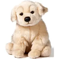 Merkloos Sitzendes Golden Retriever Plüschtier, 25 cm Hoch