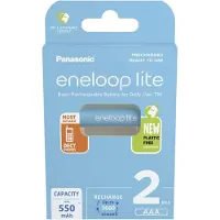 Sanyo BK-4LCCE/2BE, Akku, Blau, Nickel-Metallhydrid (NiMH), 550 mAh, 1,2 V, AAA