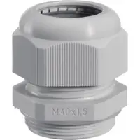 Hager VZ040M Kabelverschraubung, vector, IP65 M40, Kunststoff