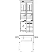 Hager ZAS205BB7 ZAS, universN, 205, 2ZP, 3HZ, 4P, HAK