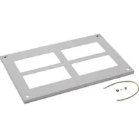 Hager FZ892D Verschlussplatte geöffnet für Schrank univers, IP54, SKI, 20x600x400mm