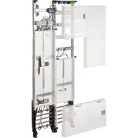 Hager ZK53T4N Komplettfeld 2ZP/SG/VT-4reihig univ.Z,H 1350mm,2-feld,Ausf.:avacon