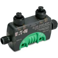 Eaton 180406 SWD T-Connector Ein-/Ausgabemodul IP69K, 24 V DC, vier konfigurierbare Ein-/Ausgänge mit Versorgung, zwei E/A-Buchsen M12 EU2E-SWD-4DD-1