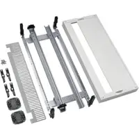 Hager UD41G2 Baustein, univ.N, 600x250mm, f. Reiheneinbaugeräte 30PLE + Reihenklemmen senkr.