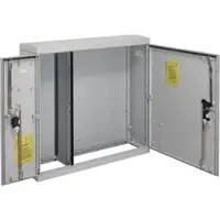 Hager ZAL102V Kabelverteilerschrank Gr.2/1005, asym. Türen, mit MP, 1005x1110x315mm (HxBxT)