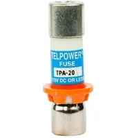Eaton TPA-20 Sicherungseinsatz, Telekomm., 20 A, DC 170 V, 15 x 38 mm, UR TELPOWER ALARM FUSE TPA-20 TPA20 - 10 Stück
