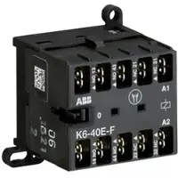 ABB K6-40E-F-85 Kleinhilfsschütz, 380-415 V 40-450 Hz GJH1211003R8405