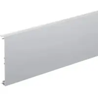 Hager BRA7013227035 Brüstungskanal-OT,ALU,70132,lichtgrau - 2 Meter