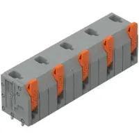 Wago 2601-3505 Leiterplattenklemme,Hebel,1,5 mm2,grau 26013505 - 40 Stück
