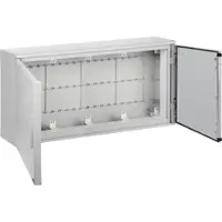 Hager FL34SP Wandschrank, univers, IP65, SK II, 550 x 1100 x 300mm, Polyester, UV geschützt