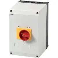 Eaton 113743 Isolierstoffgehäuse CI-K4, H x B x T = 240 x 160 x 197 mm, für PKZ4, + Drehgriff, rot/gelb, UL/CSA CI-K4-PKZ4-NA-GR