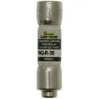 Eaton FNQ-R-4-1/2 Sicherungseinsatz, Niederspannung, 4.5 A, AC 600 V, 200 kA, 10 x 38 mm, 13⁄32 x 1-1⁄2 inch, CC, UL, verwechlungssicher, träge - 10 Stück