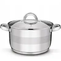 Tadar Roger II Topf Edelstahl Induktion 4,4l 22cm