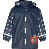 Playshoes Regenjacke Uni Kinder Wind- und wasserdicht Regenmantel Regenbeklei