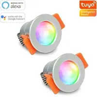 Longlife LED Smartes MiBoxer LED Einbaustrahler Set 3W 12V IP66 - Lichtfarbe: RGB+2700K - Anz...