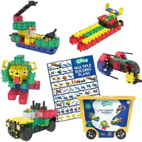 Clics Toys CLICS CB606, Stapelblöcke, 4 Jahr(e), Kunststoff, 560 Stück(e)