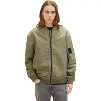 Tom Tailor Denim Herren Jacke 1034850, 10415 - Dusty Olive Green, XL