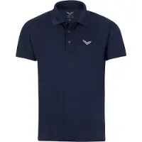 Trigema Damen Funktions-Poloshirt mit Knopfleiste Navy XXL
