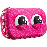 Zipit Wildlings Federmäppchen für Mädchen, Etui mit Organizer, Rosa