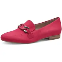 Jana Damen Slipper mit Blockabsatz Vegan, Rosa (Fuxia), 38 EU