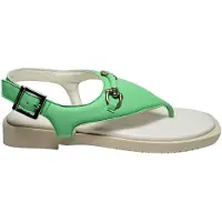 Pollini SA16122G9CNAP805 Damenmodell, Grün, Leder