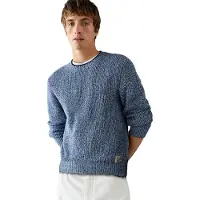 Pepe Jeans für Herren. PM7000092 Pullover Duncan Crew blau (XXL), Lässig, Baumwolle, Langarm