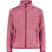 CMP - Girl's Jacket Jacquard Knitted - Fleecejacke Gr 116 rosa