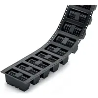 Wago 250-208/353-604/997-406 THR-Leiterplattenklemme,Drücker,1,5 mm2,schwarz 250208353604997406 - 160 Stück