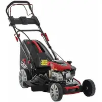 Geotech S51-170 BMSGW ES - Benzin-Rasenmäher mit Radantrieb - 4 in 1 - 51 cm Messer - Elektro-Starter