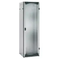 Schneider Electric NSYVDA42U810B Actassi VDA, Netzwerkschrank 42HE, Breite 800 D1000 mm, Festrahmen 19" Sichttür R7035