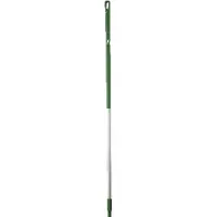 Vikan Hygiene 2937-2 steel 150cm, groen, ergonomisch, aluminium, ø31mm