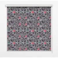 Tulup INNENROLLO - Fensterrollo - Rollo - 140x140 cm - Muster
