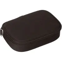 Donau Schüleretui - oval groß schwarz.