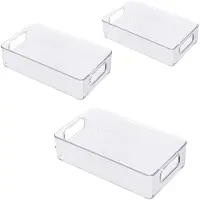 OEM Kühlschrank-Organizer-Schubladen, stapelbares Design, BPA-freies Material, 6-Teilig