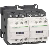 Schneider Electric LC2D096BD Wendeschützkombination, 3p+1S+1Ö, 4kW/400V/AC3 9A, Spule 24V DC