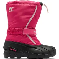 Sorel Little Kids Flurry Boot ultra pink pink salt (693) 31